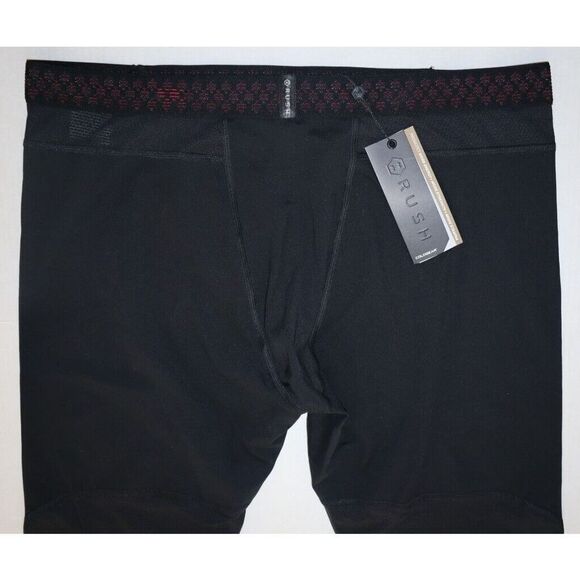 Under Armour 1345210 Men's Sz 3XL Black Rush ColdGear Compression Leggings - Picture 5 of 8